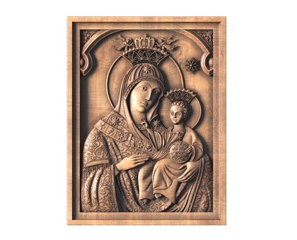 The Mother of Jesus is the Mother of God, 3d models (stl)