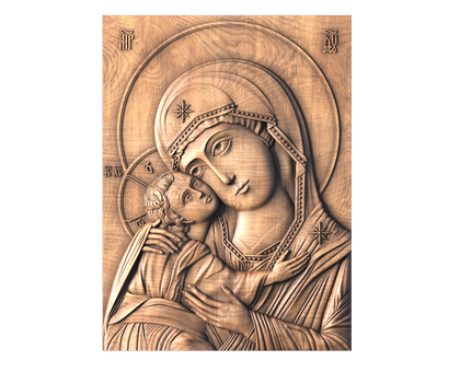 Igor Icon of the Mother of God, 3d models (stl)