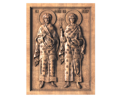 Saints Florus and Laurus, 3d models (stl)