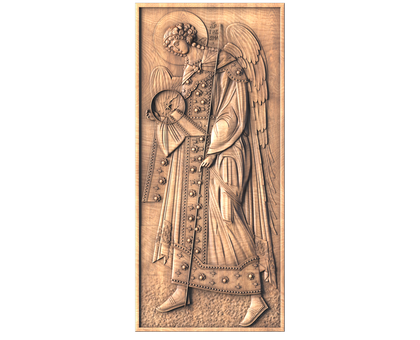 Icon Full-figure icon of Archangel Gabriel, 3d models (stl)