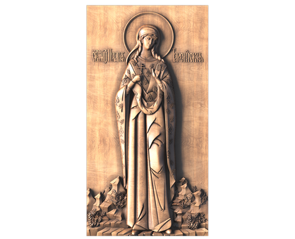 Icon of St. Pelagia of Tarsus, 3d models (stl)