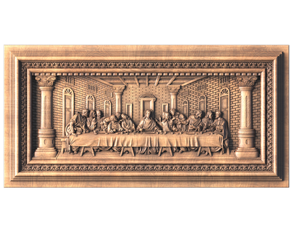 Icon The Last Supper, 3d models (stl)