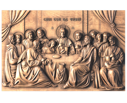 Icon The Last Supper, 3d models (stl)