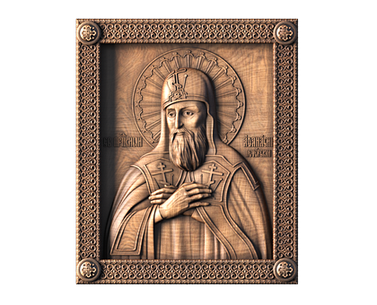 Icon of St. Athanasios the Great, 3d models (stl)