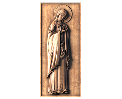 Icon Saint Mary Magdalene, 3d models (stl)