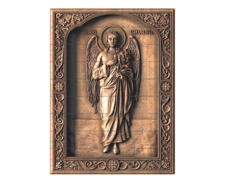 Icon Archangel Gabriel, 3d models (stl)