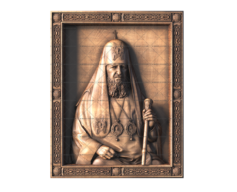 Patriarch Kirill of Moscow, 3d models (stl)