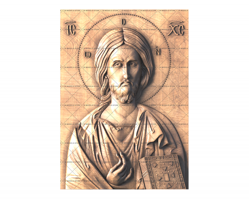 Icon of the Lord Almighty, 3d models (stl)