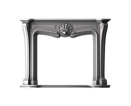 Classic fireplace, 3d models (stl)