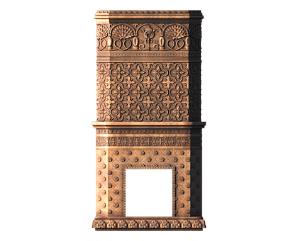 Fireplace, 3d models (stl)