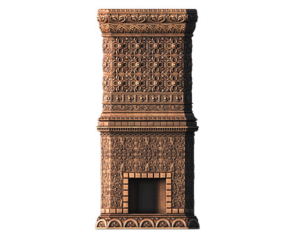 Fireplace, 3d models (stl)