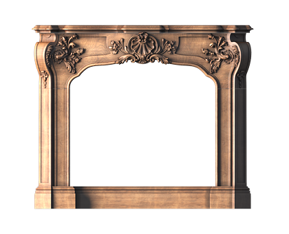 Fireplace, 3d models (stl)