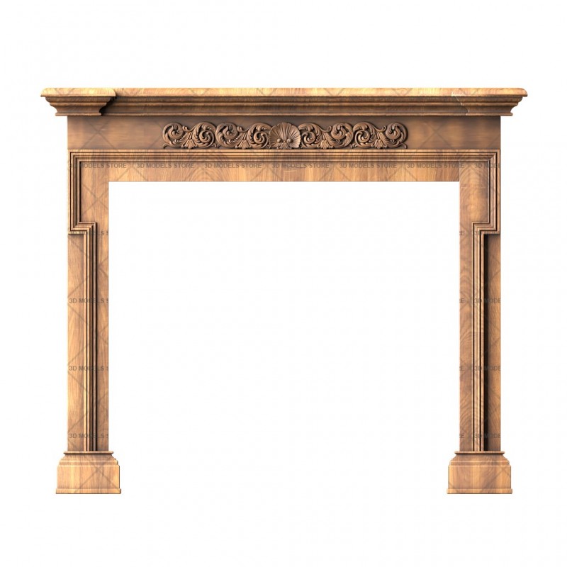 Fireplace, 3d models (stl)