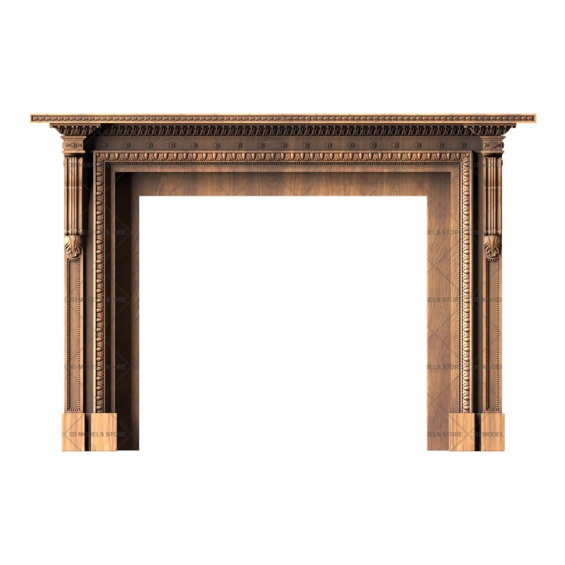 Fireplace Chesneys, 3d models (stl)