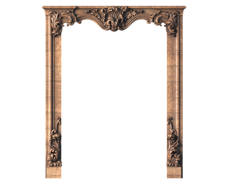 Fireplace, 3d models (stl)