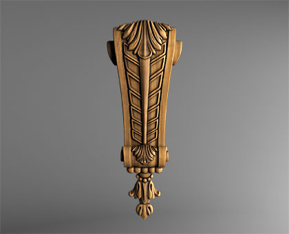 Corbel, 3d models (stl)