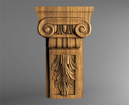 Corbel, 3d models (stl)