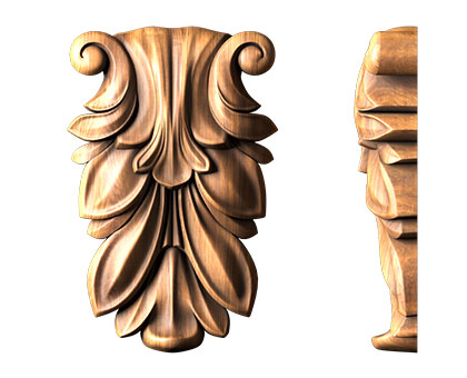 Corbel, 3d models (stl)