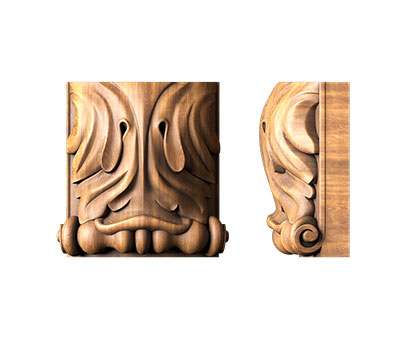 Corbel, 3d models (stl)