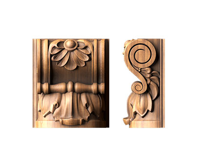 Corbel, 3d models (stl)