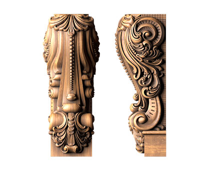 Corbel, 3d models (stl)