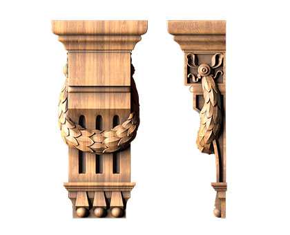 Corbel, 3d models (stl)