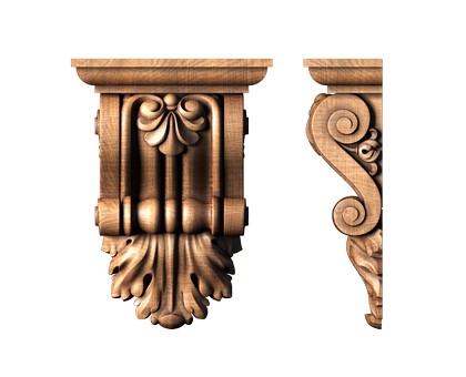 Corbel, 3d models (stl)