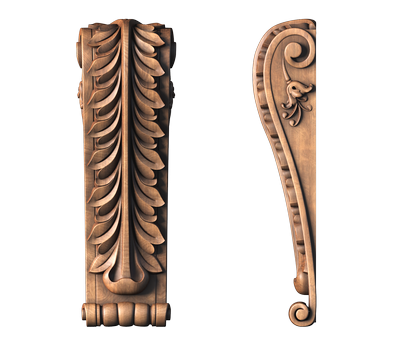 Corbel, 3d models (stl)