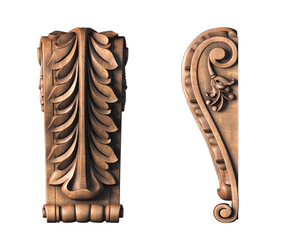 Corbel, 3d models (stl)