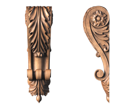 Corbel, 3d models (stl)