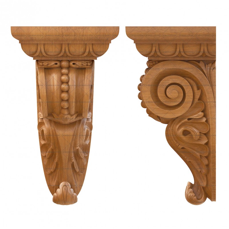 Corbel, 3d models (stl)