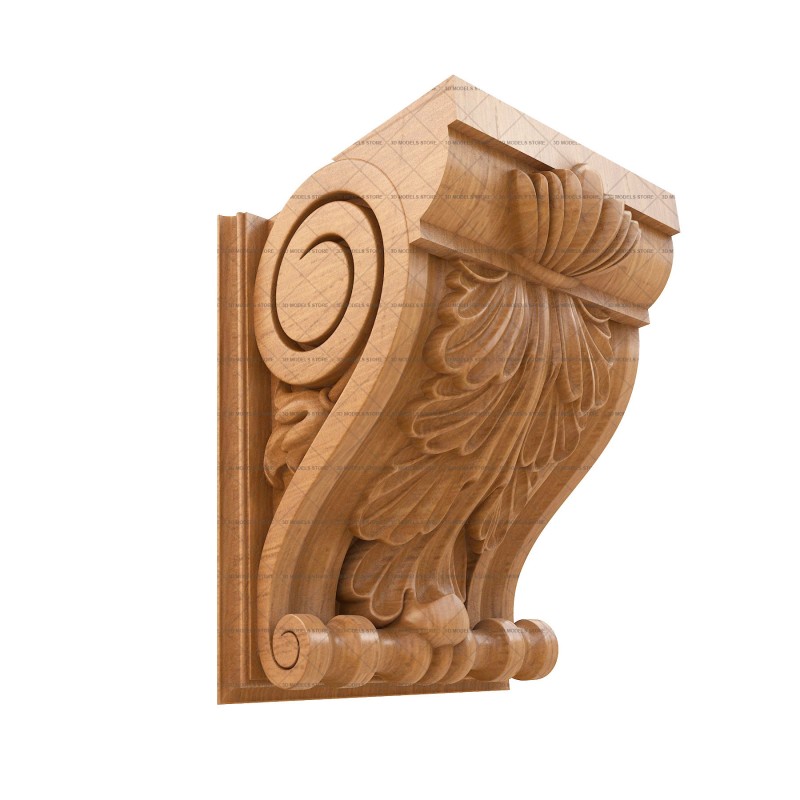 Corbel, 3d models (stl)