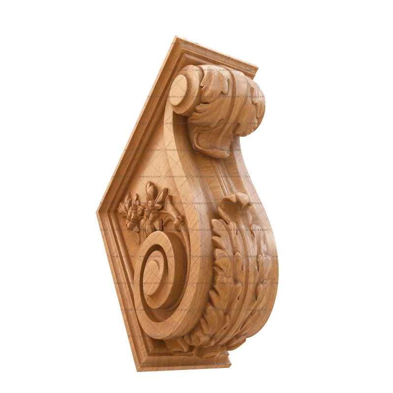 Corbel, 3d models (stl)