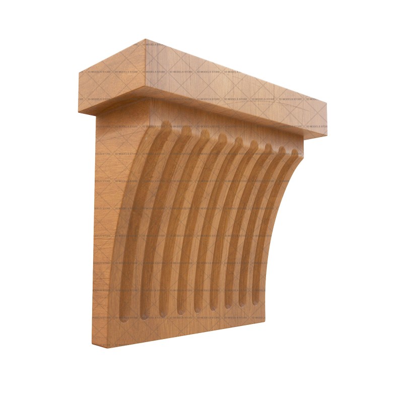 Corbel, 3d models (stl)