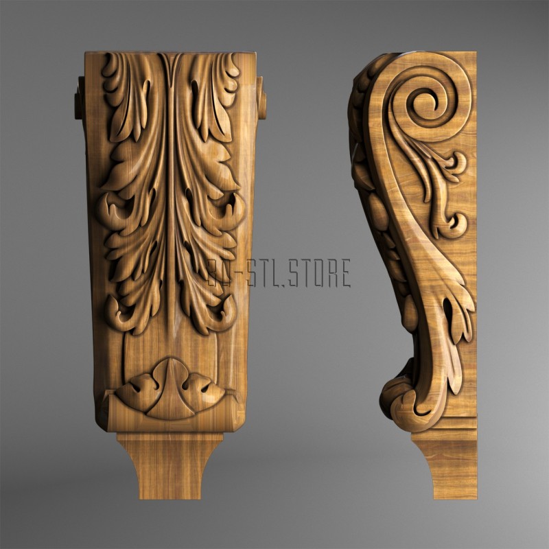 Corbel, 3d models (stl)