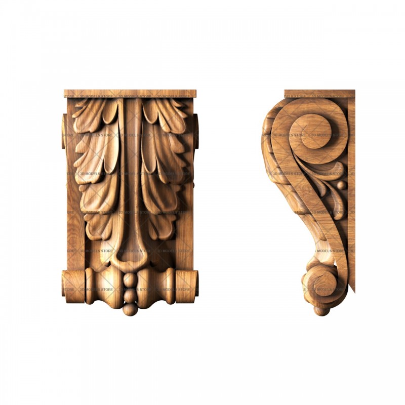 Corbel, 3d models (stl)