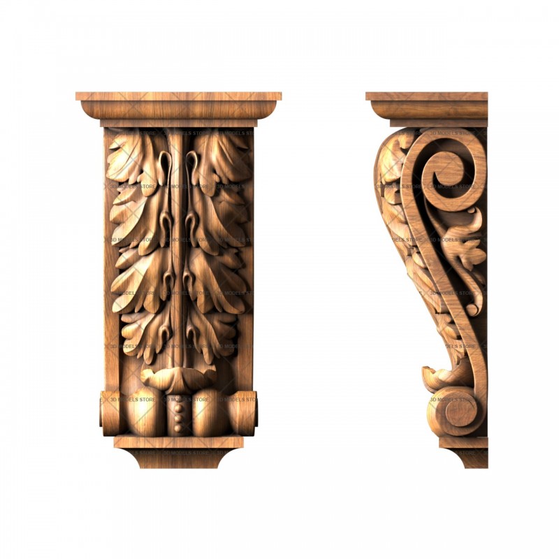 Corbel, 3d models (stl)