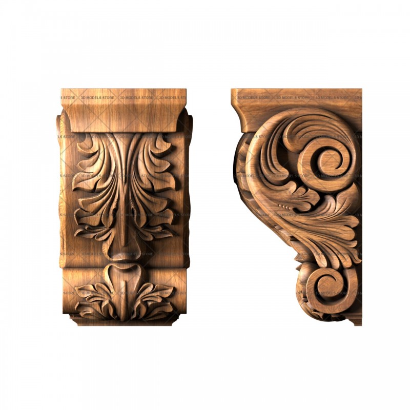 Corbel, 3d models (stl)