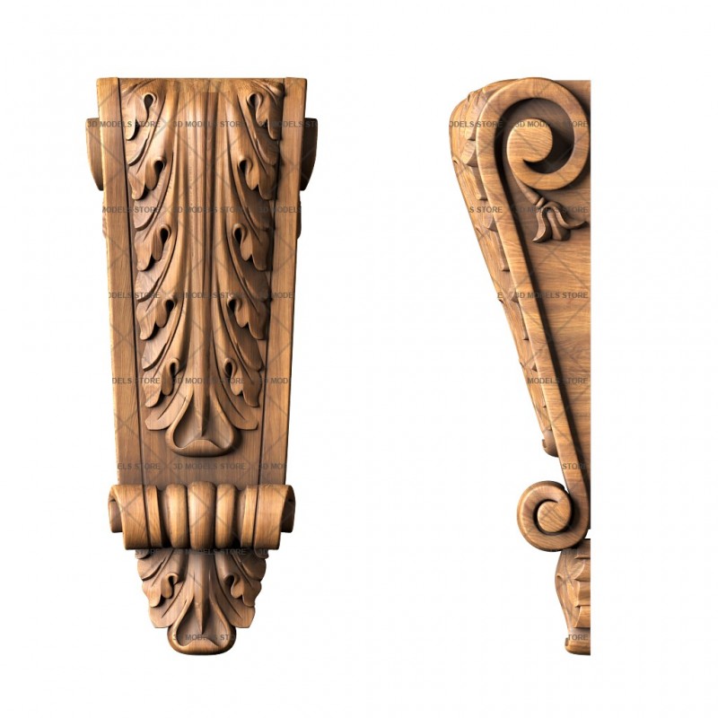 Corbel, 3d models (stl)