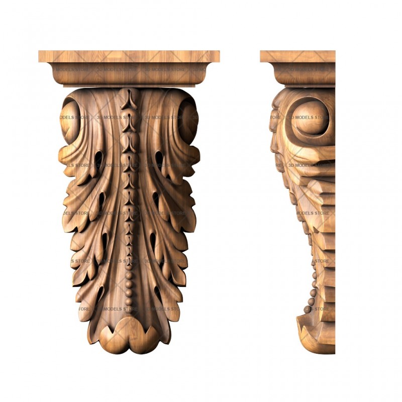 Corbel, 3d models (stl)