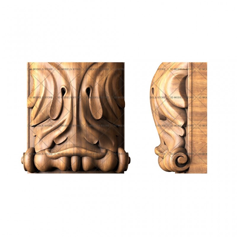 Corbel, 3d models (stl)