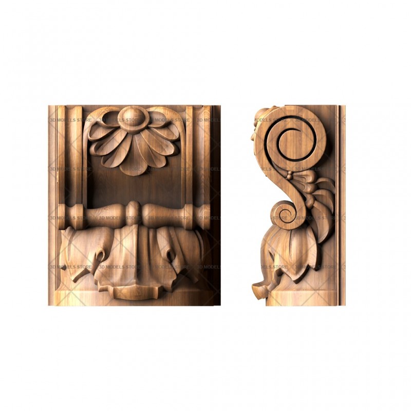 Corbel, 3d models (stl)