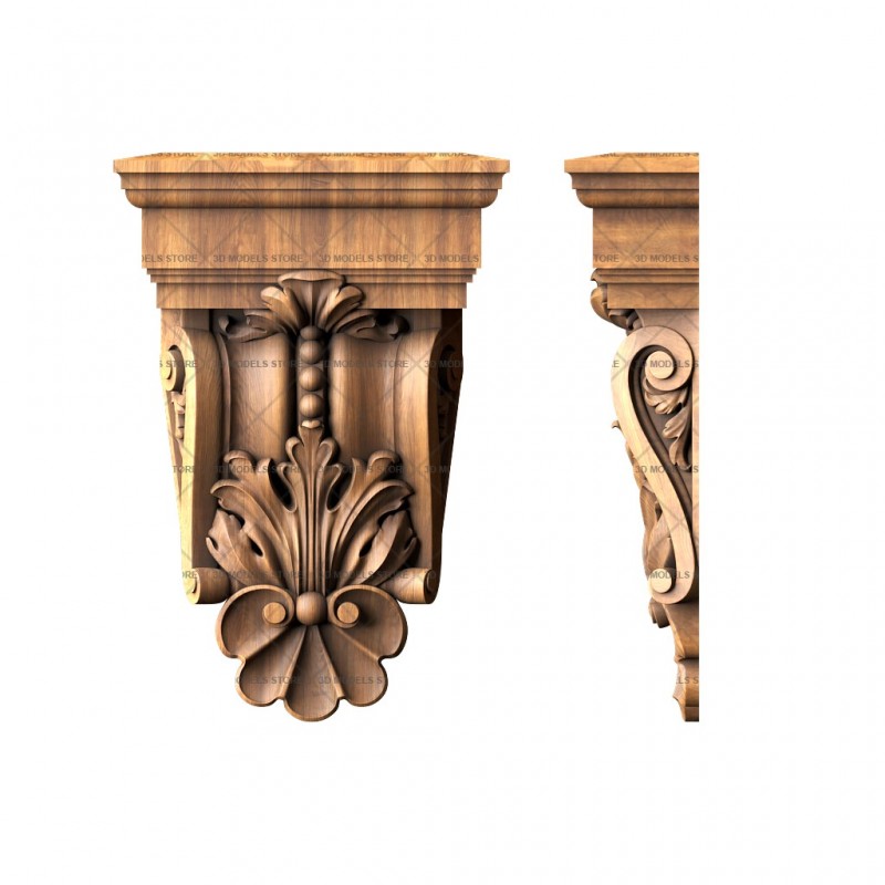 Corbel, 3d models (stl)