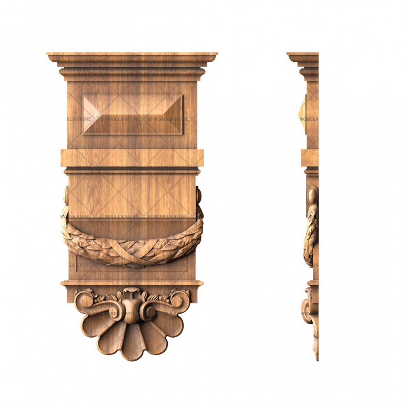 Corbel, 3d models (stl)