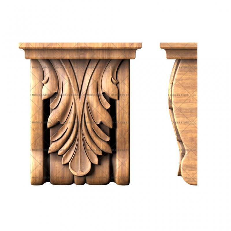 Corbel, 3d models (stl)