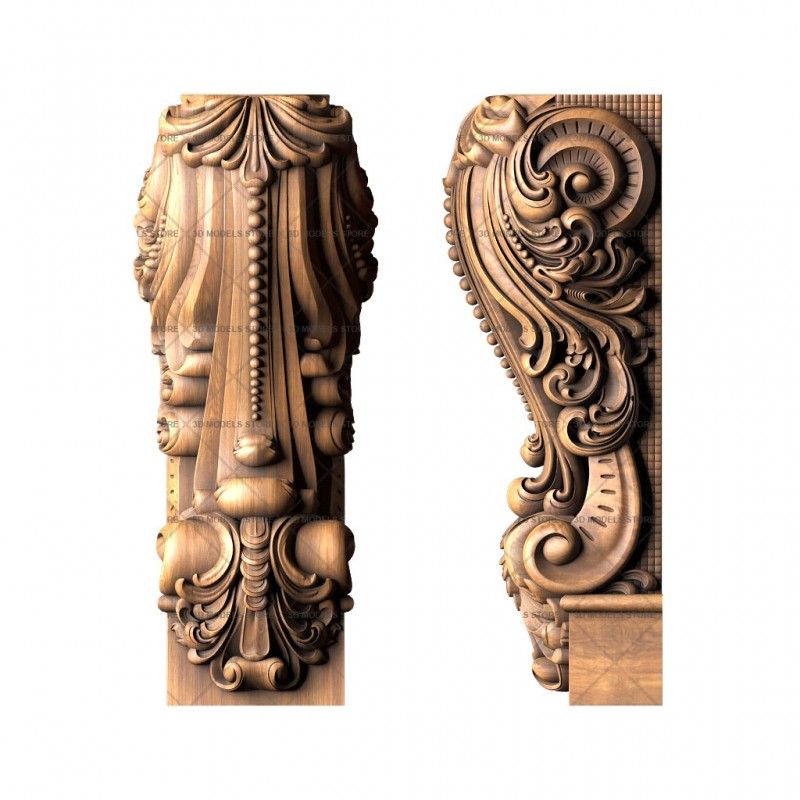 Corbel, 3d models (stl)