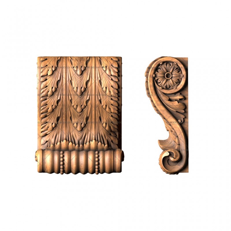 Corbel, 3d models (stl)