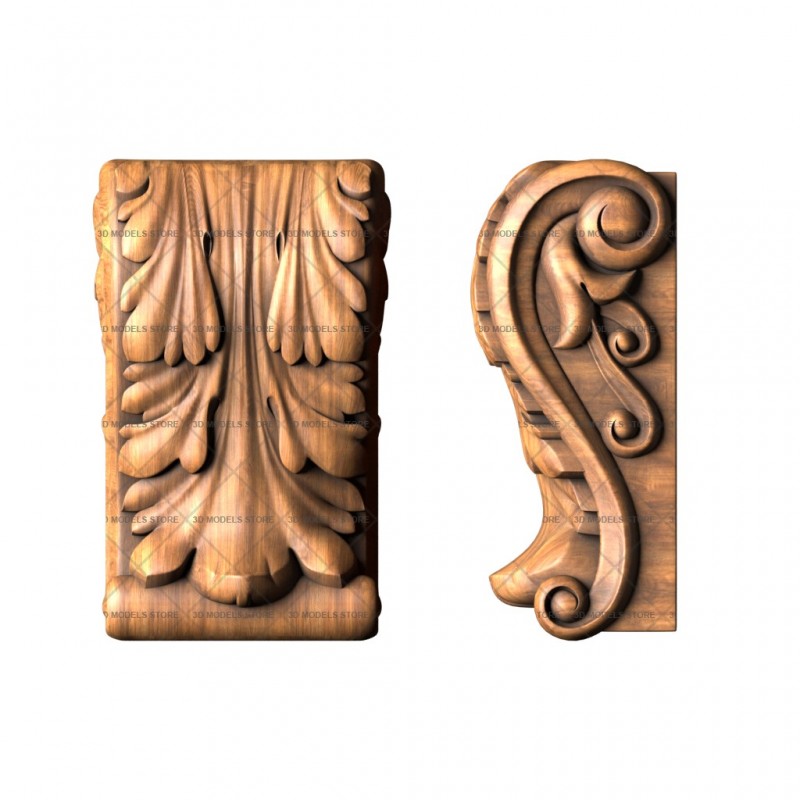 Corbel, 3d models (stl)