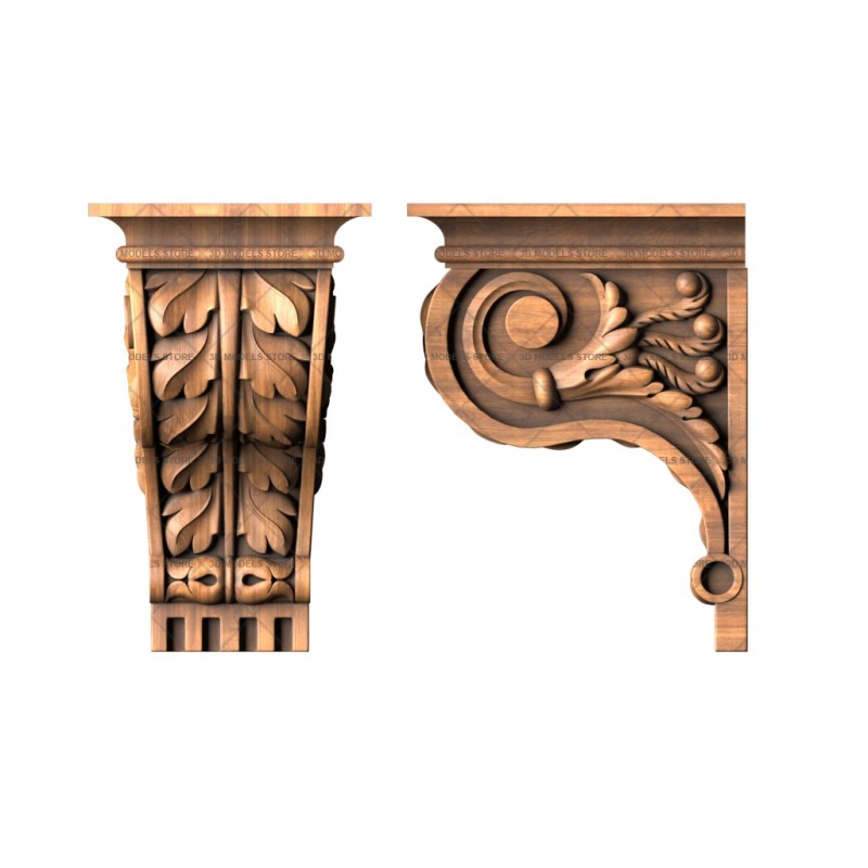 Corbel, 3d models (stl)