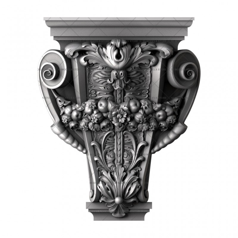 Corbel, 3d models (stl)